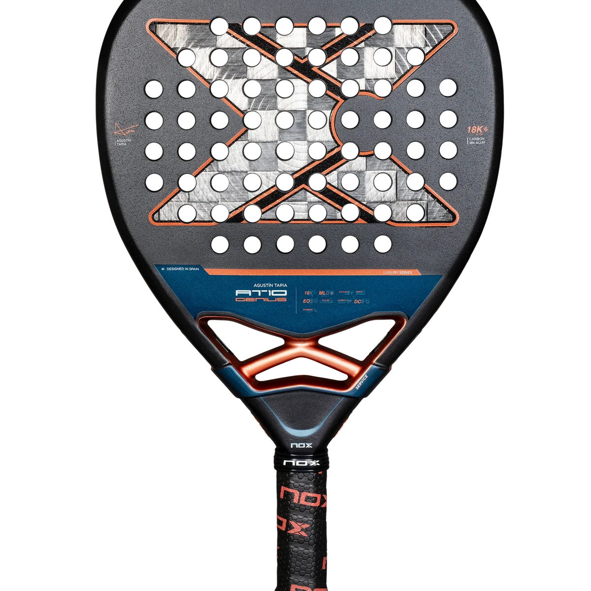 ナビジョンDR TAレチノアドバンス Nox Padel Racket AT10 Genius 18K Alum 25 – Racket Central