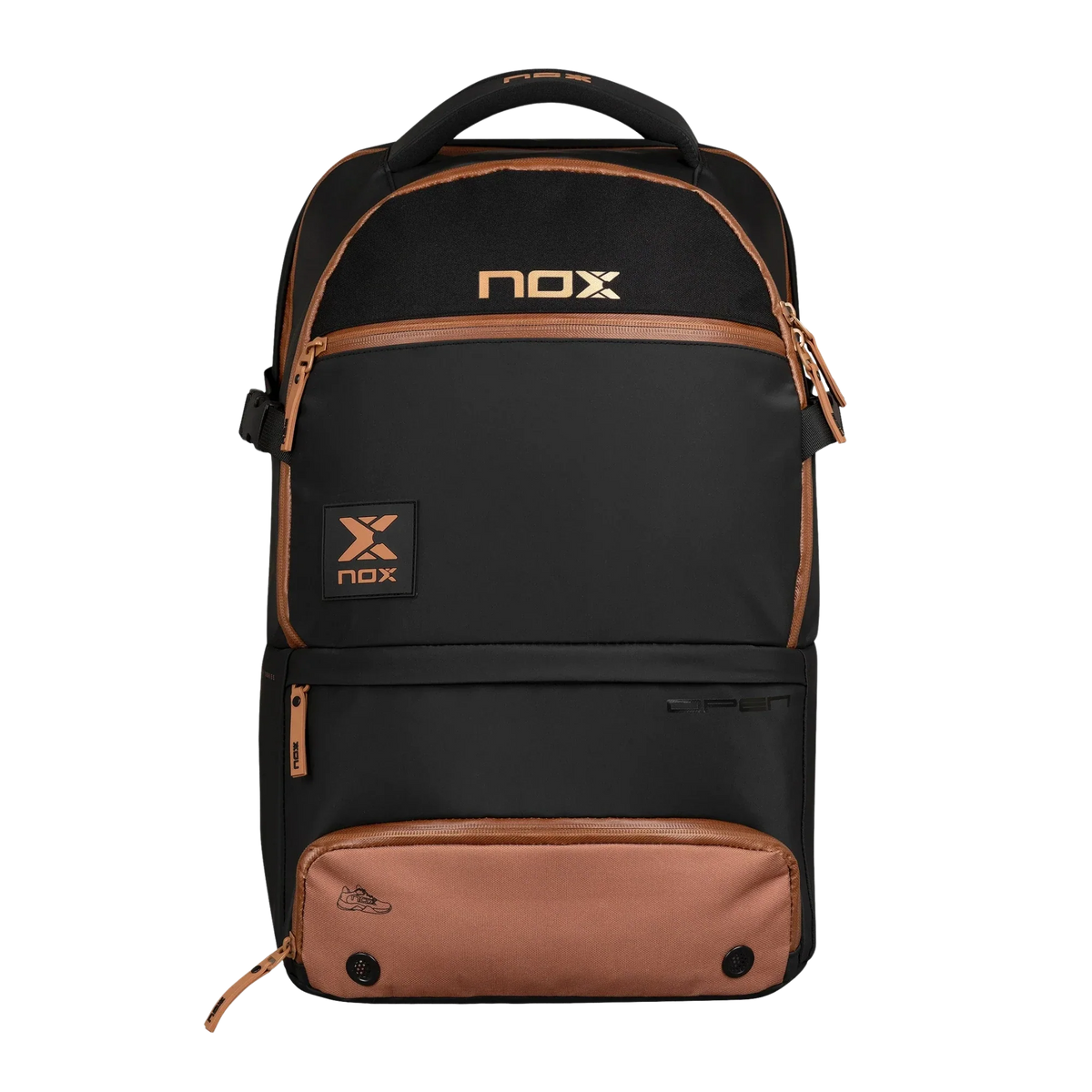Nox Luxury Open Series BLACK/BROWN Backpack – Midway Sports