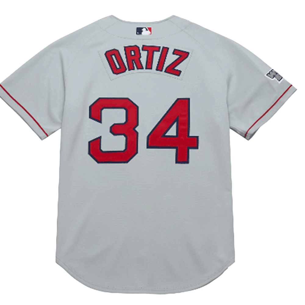 David Ortiz Boston Red Sox 2004 World Series Mitchell & Ness David Ortiz Boston Red Sox 2004 World Series Mitchell & Ness