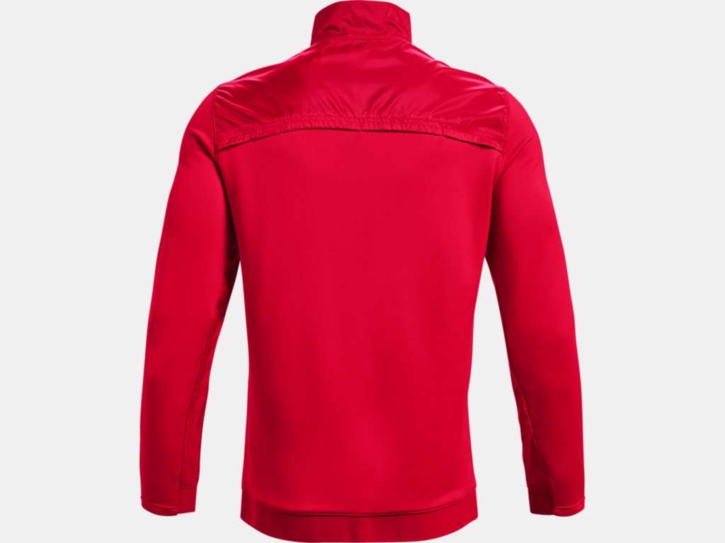 Under Armour Command Mens Warm-up Full Zip S Cardinal-white at  Men's  Clothing store