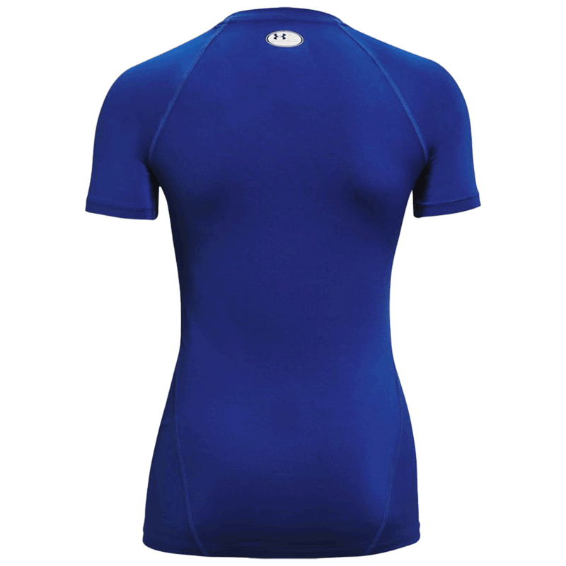 Camiseta de manga corta de compresión UA HeatGear® Armour para mujer 