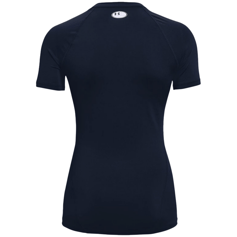 Camiseta de manga corta de compresión UA HeatGear® Armour para mujer 