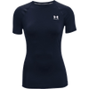 Camiseta de manga corta de compresión UA HeatGear® Armour para mujer 