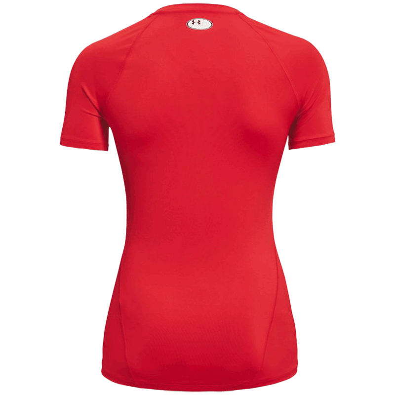 Camiseta de manga corta de compresión UA HeatGear® Armour para mujer 