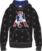 Sudadera con capucha de forro polar con estampado integral de los New England Patriots de Mitchell & Ness 