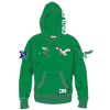 Sudadera verde con capucha Philadelphia Eagles Mitchell & Ness Heritage City Connection 