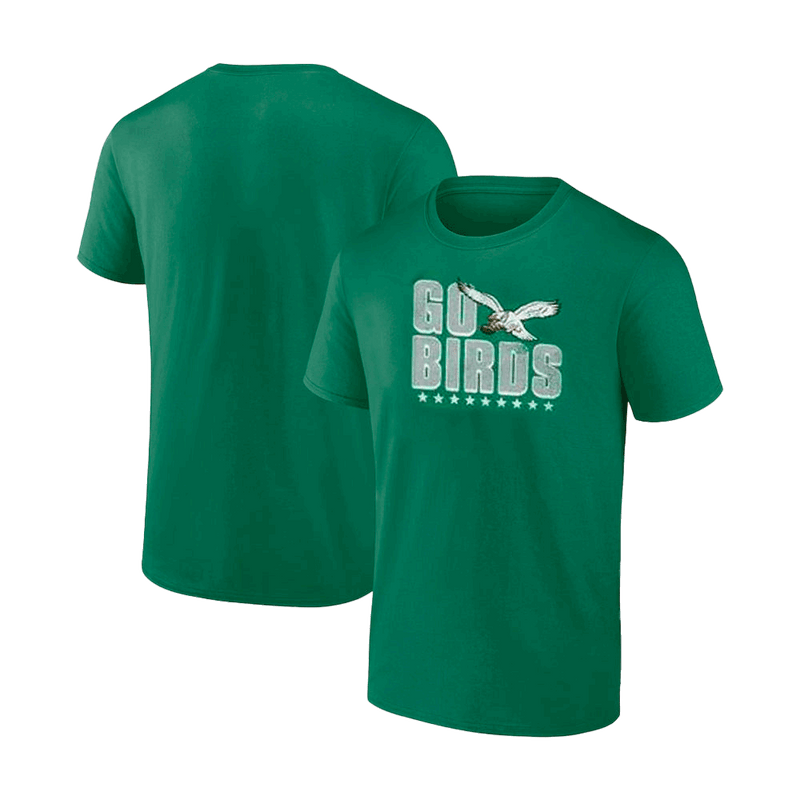 Philadelphia Eagles Go Birds Throwback Triblend T-Shirt
