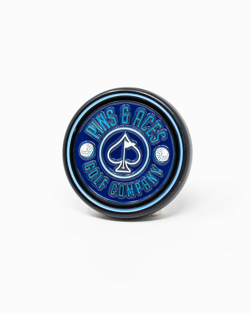 Pop Out Medallion Ball Marker - Navy