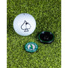 Pop Out Medallion Ball Marker - Crooked Dick