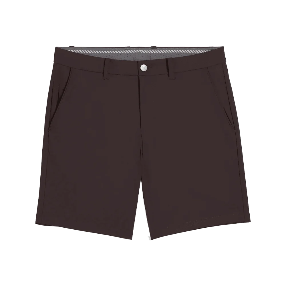 Puma Golf Men's 101 Premier 7 Shorts Maroon color