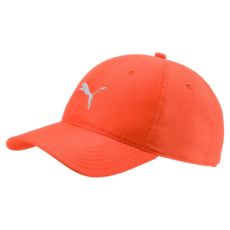 Puma Golf Pounce Adjustable Golf Cap Orange Color.