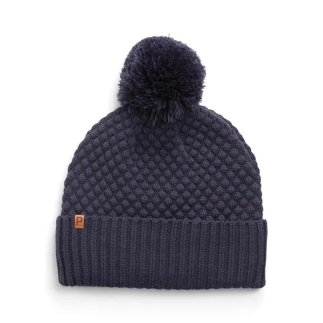 Puma Golf W Wrmlbl Pom Beanie Navy Color.