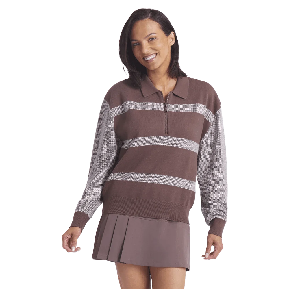Puma Golf Women's AP Sweater Collared 1/4 Zip