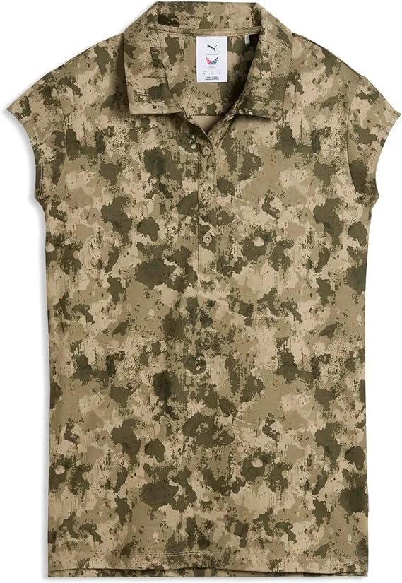 Puma Golf Women's X Volition Cloudspun Camo Polo