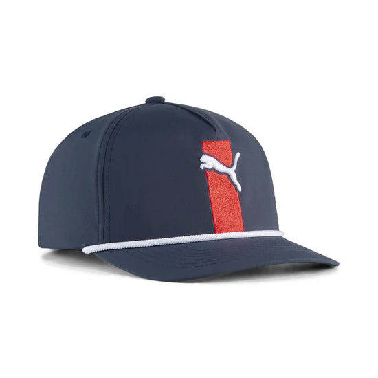 Puma Golf Block Rope Cap Navy Color.