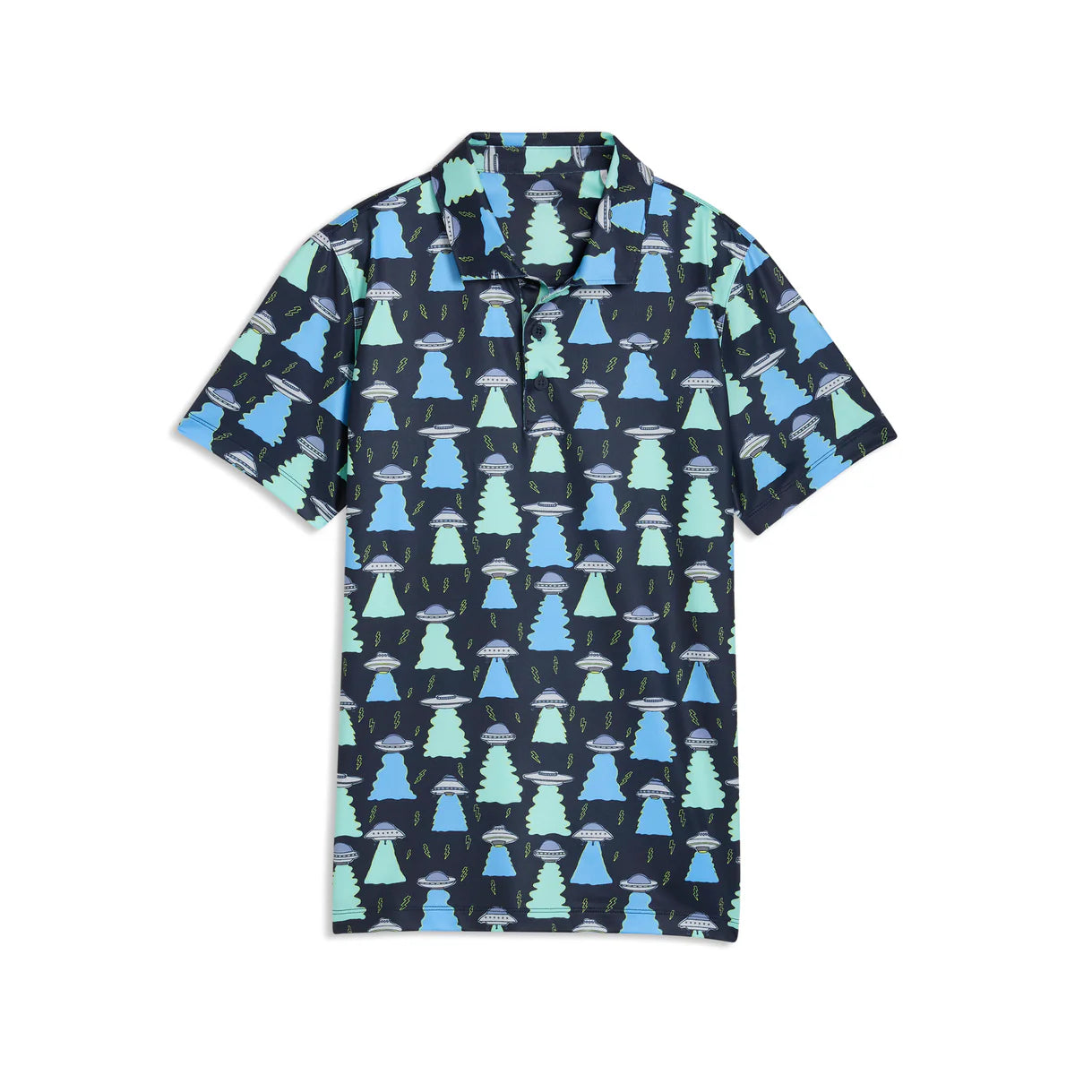 Puma Golf Boy's MATTR UFO Golf Polo