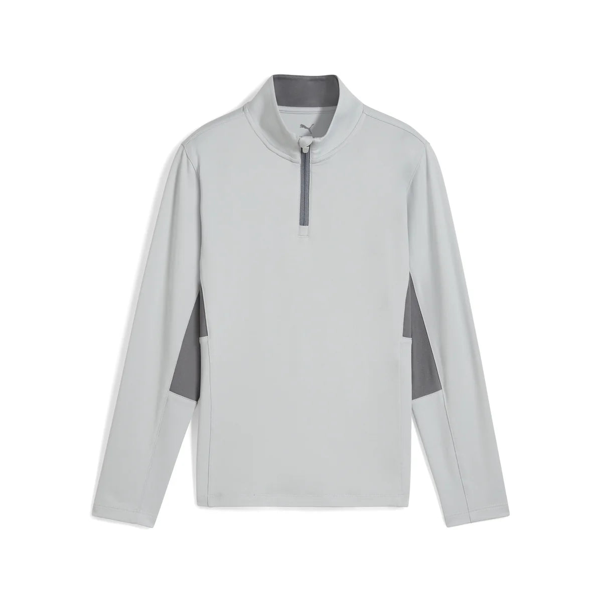 Puma Golf Boy's Pure 2.0 (1/4 Zip) Grey Color