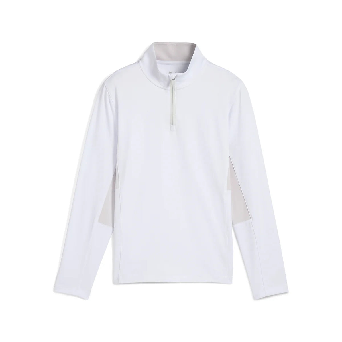 Puma Golf Boy's Pure 2.0 (1/4 Zip) White Color