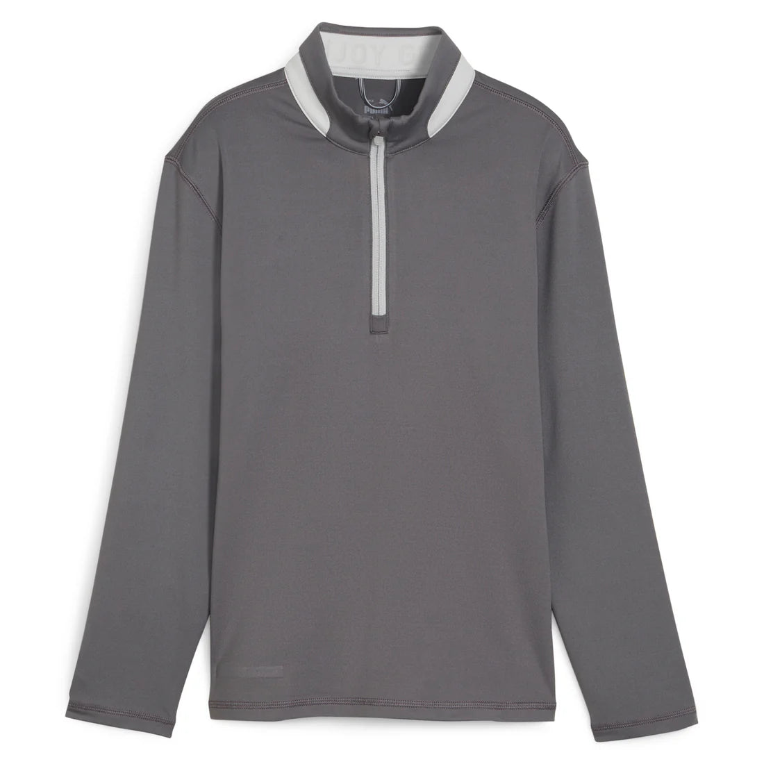 Puma Golf Boys Lightweight 1/4 Zip Gray Color