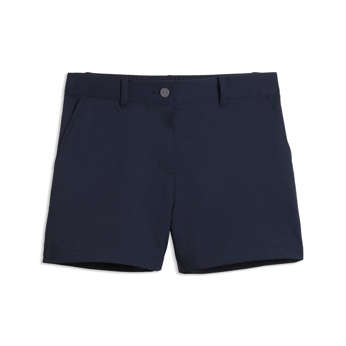 Puma Golf Girl's Classic Golf Shorts Navy color.
