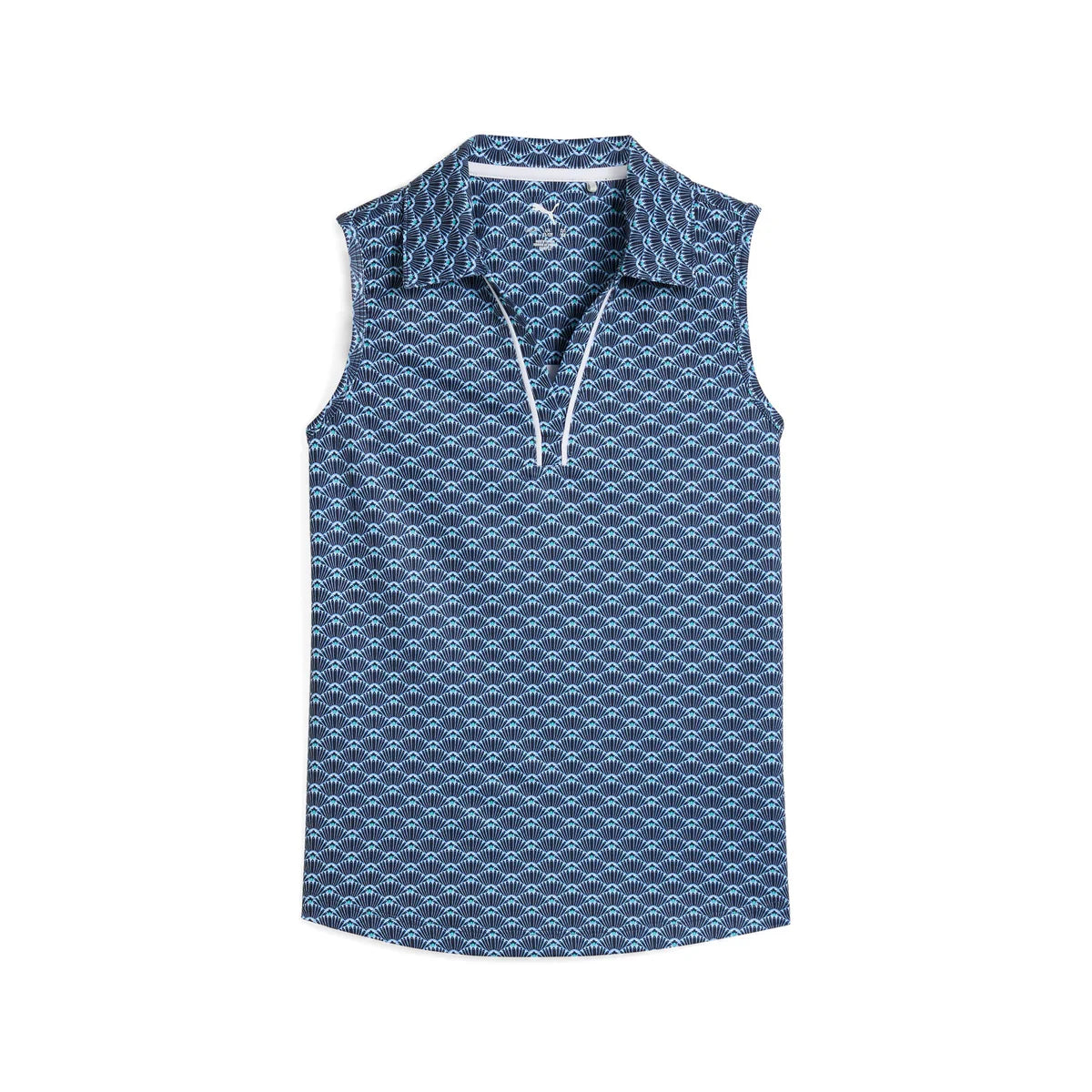Puma Golf Girl's Scallop Sleeveless Polo
