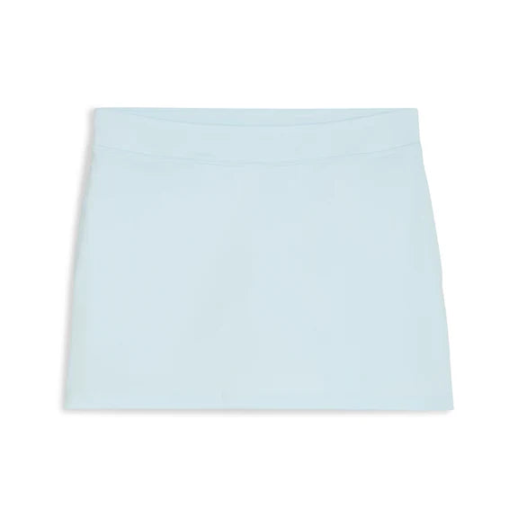 Puma Golf Girls Knit Skirt Blue Color Front View