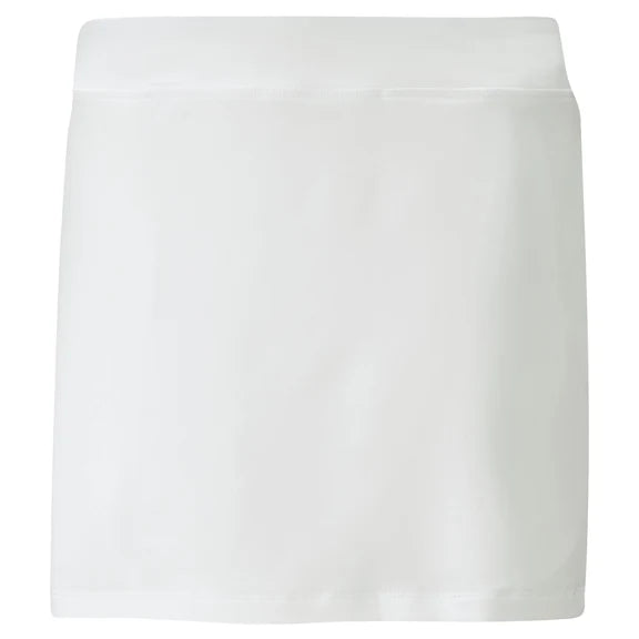 Puma Golf Girls Knit Skirt White Color
