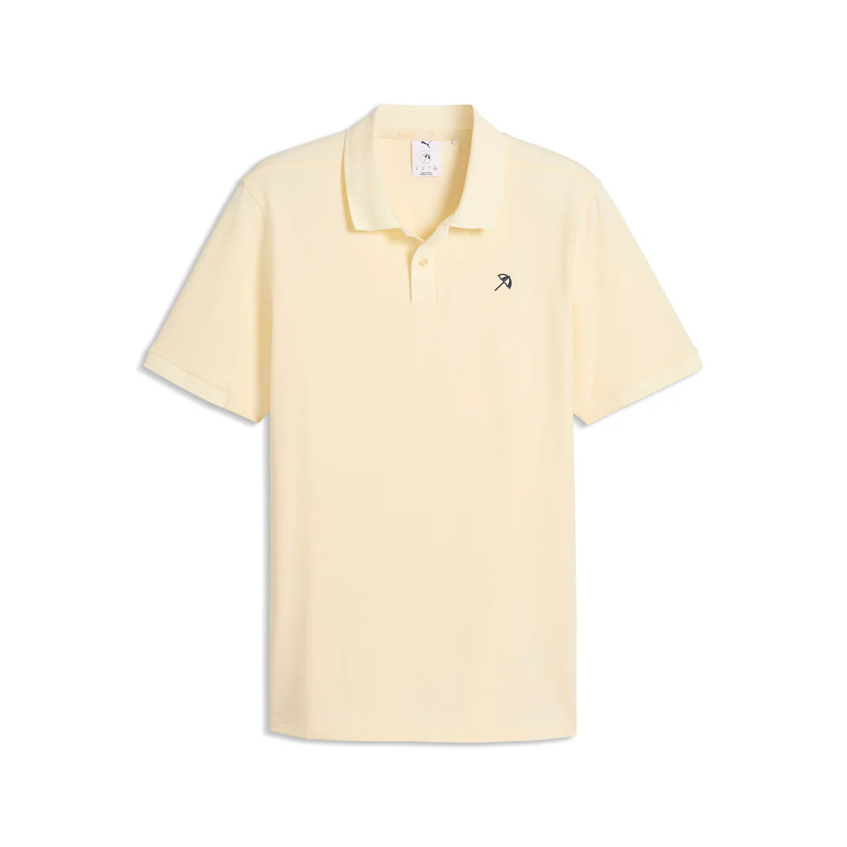Puma Golf Men's AP Modalon Golf Polo Yellow Color.