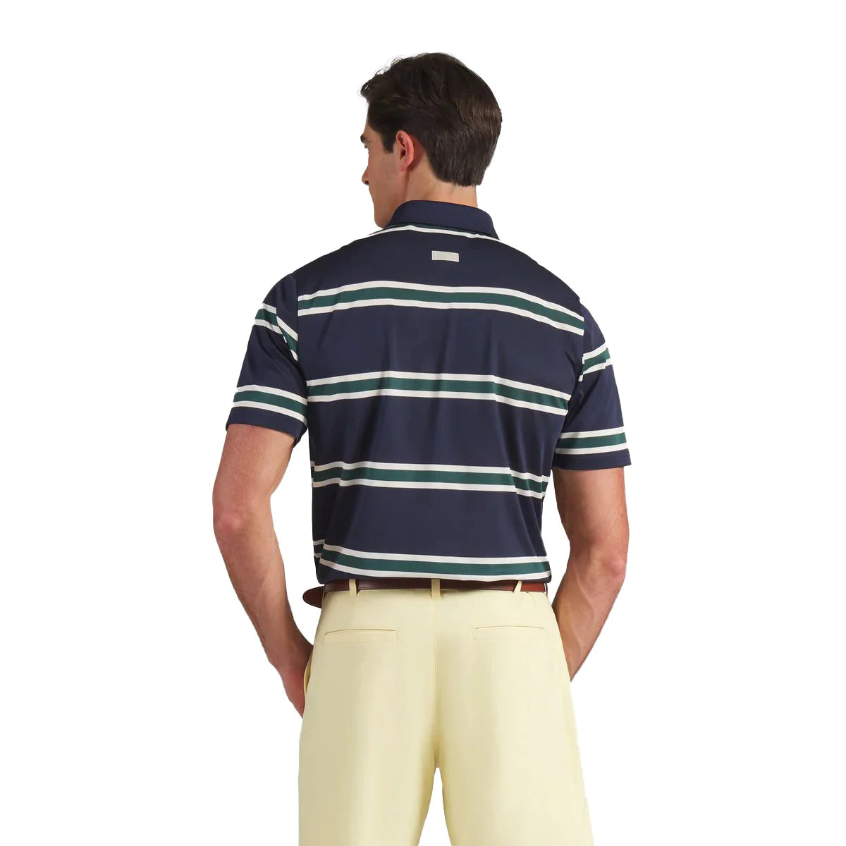 Puma Golf Men's AP Pique Stripe Golf Polo