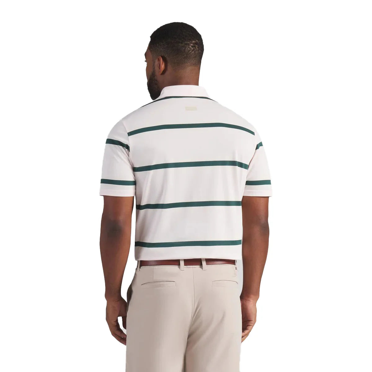 Puma Golf Men's AP Pique Stripe Golf Polo