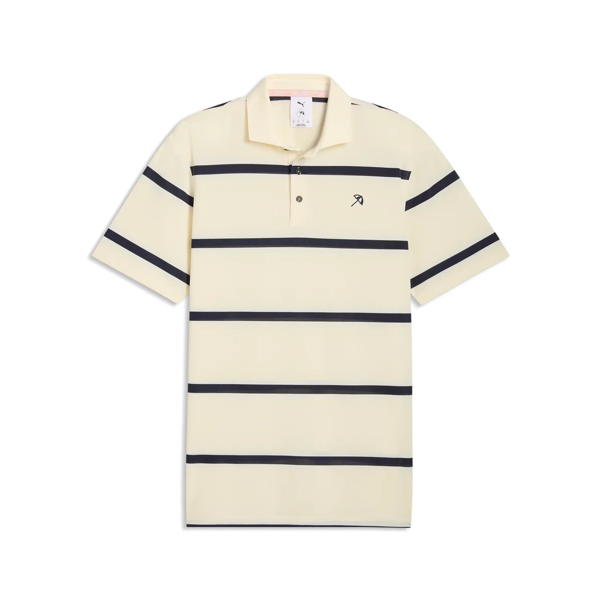Puma Golf Men's AP Pique Stripe Golf Polo