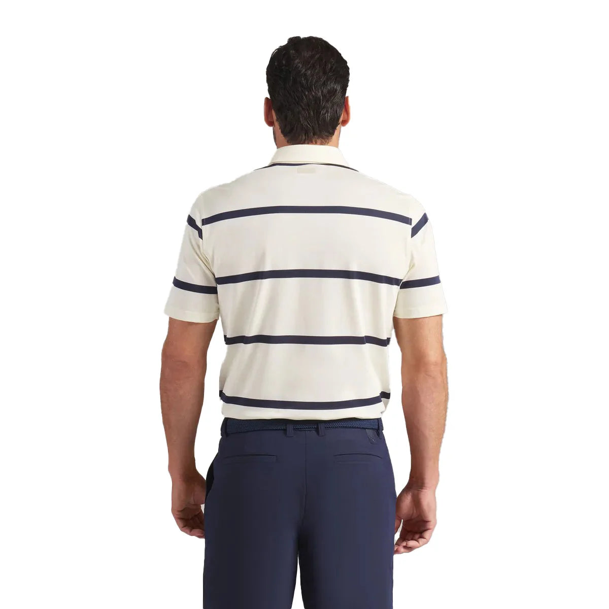 Puma Golf Men's AP Pique Stripe Golf Polo