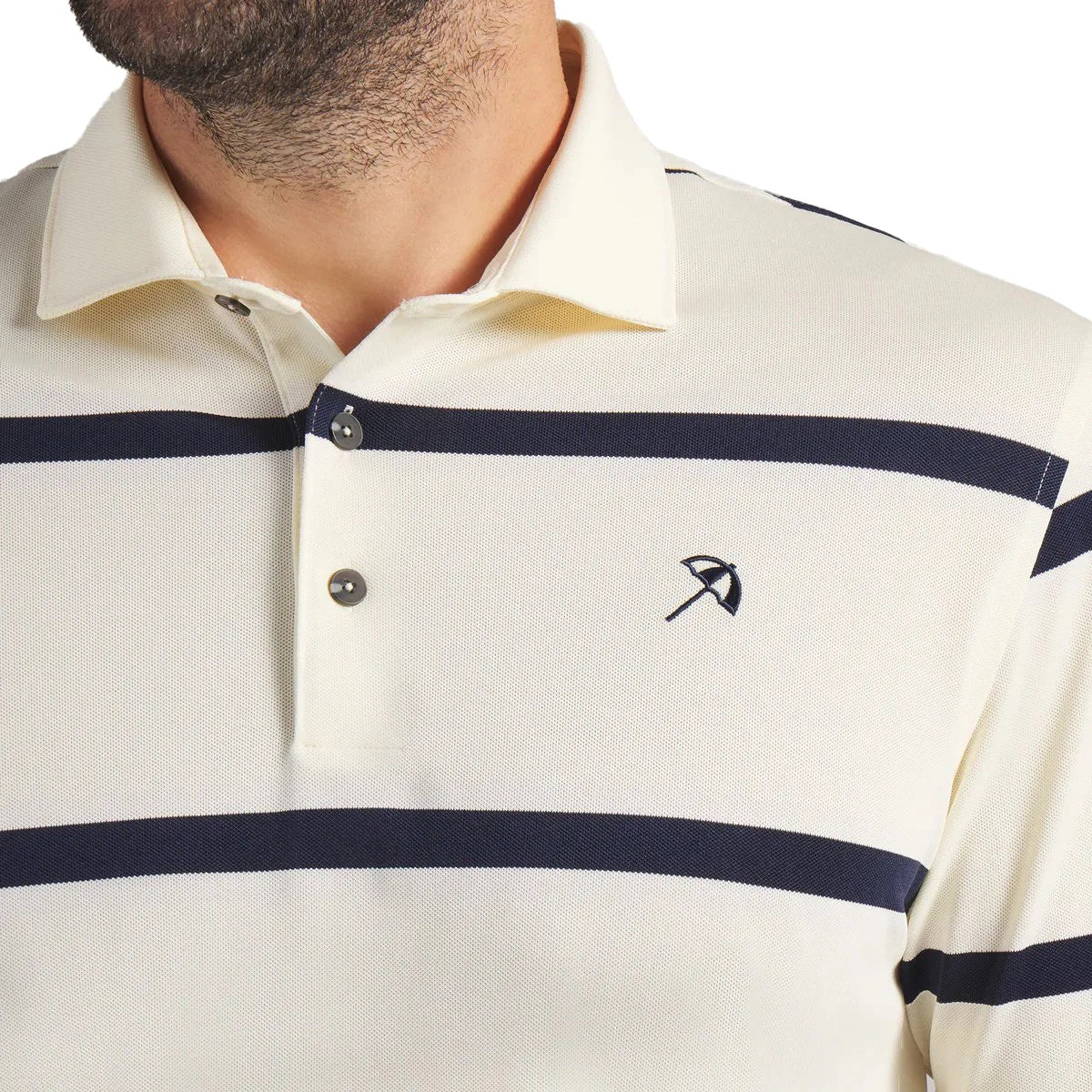 Puma Golf Men's AP Pique Stripe Golf Polo