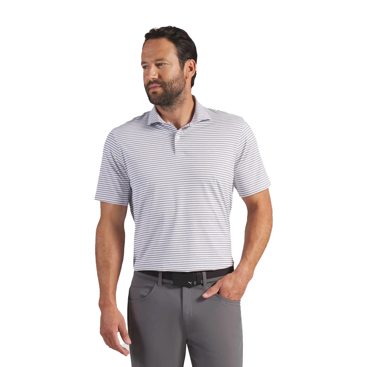 Puma Golf Men's BRRR Stripe Polo