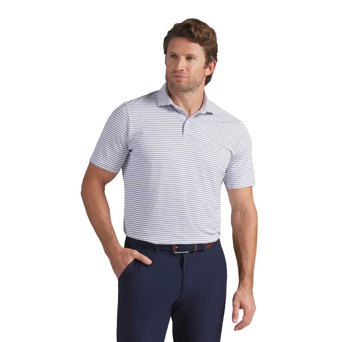 Puma Golf Men's BRRR Stripe Polo