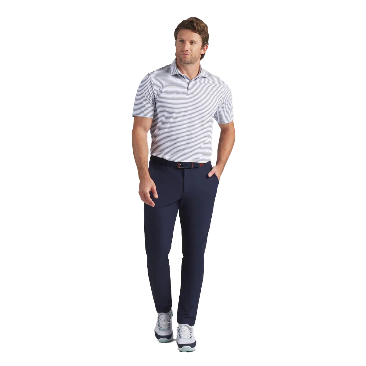 Puma Golf Men's BRRR Stripe Polo
