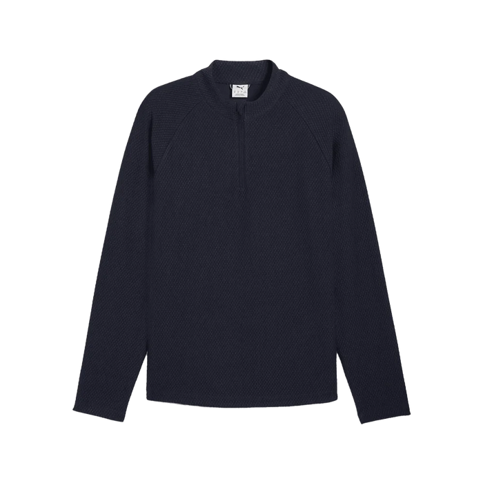 Puma Golf Men's Boulder 2.0 1/4 Zip Navy white