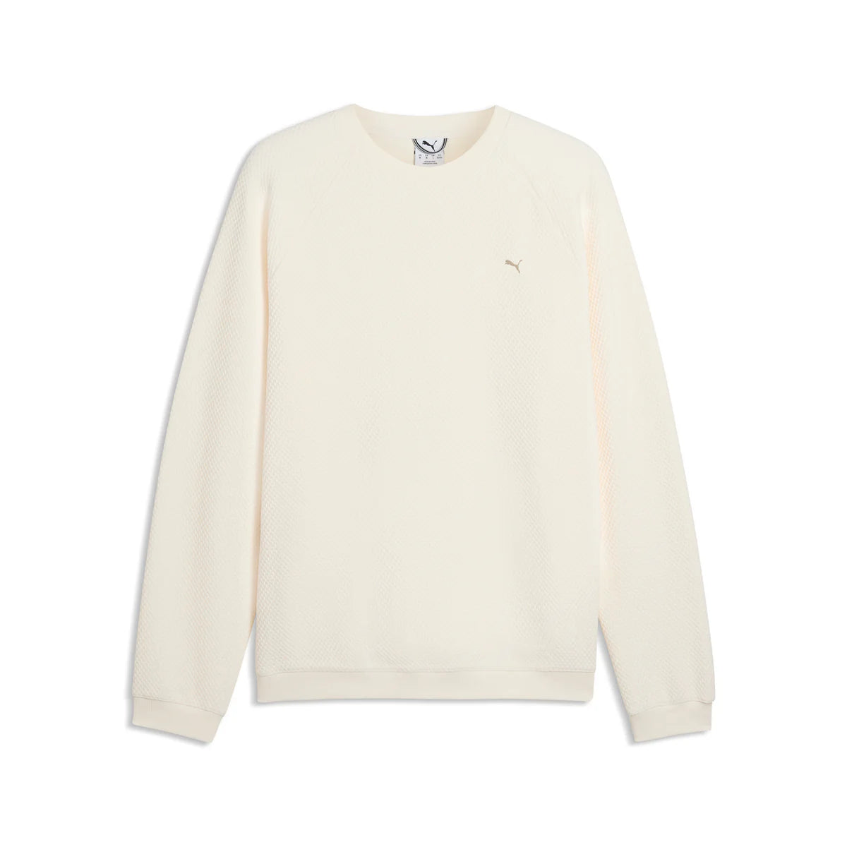 Puma Golf Men's Boulder 2.0 LC Golf Crewneck white color.