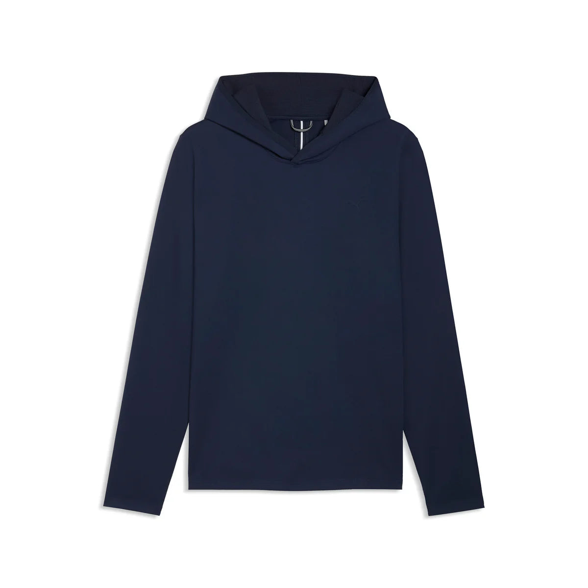 Puma Golf Men's CLOUDSPUN Tech 3D LC Hoodie navy color.
