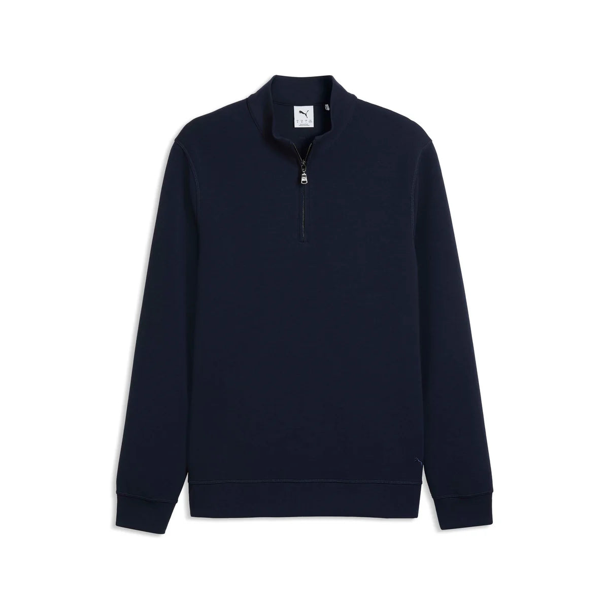 Puma Golf Men's Cloudspun Fleece Golf 1/4 Zip Navy Color.