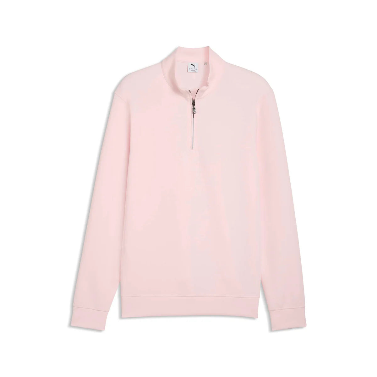 Puma Golf Men's Cloudspun Fleece Golf 1/4 Zip Red Color.
