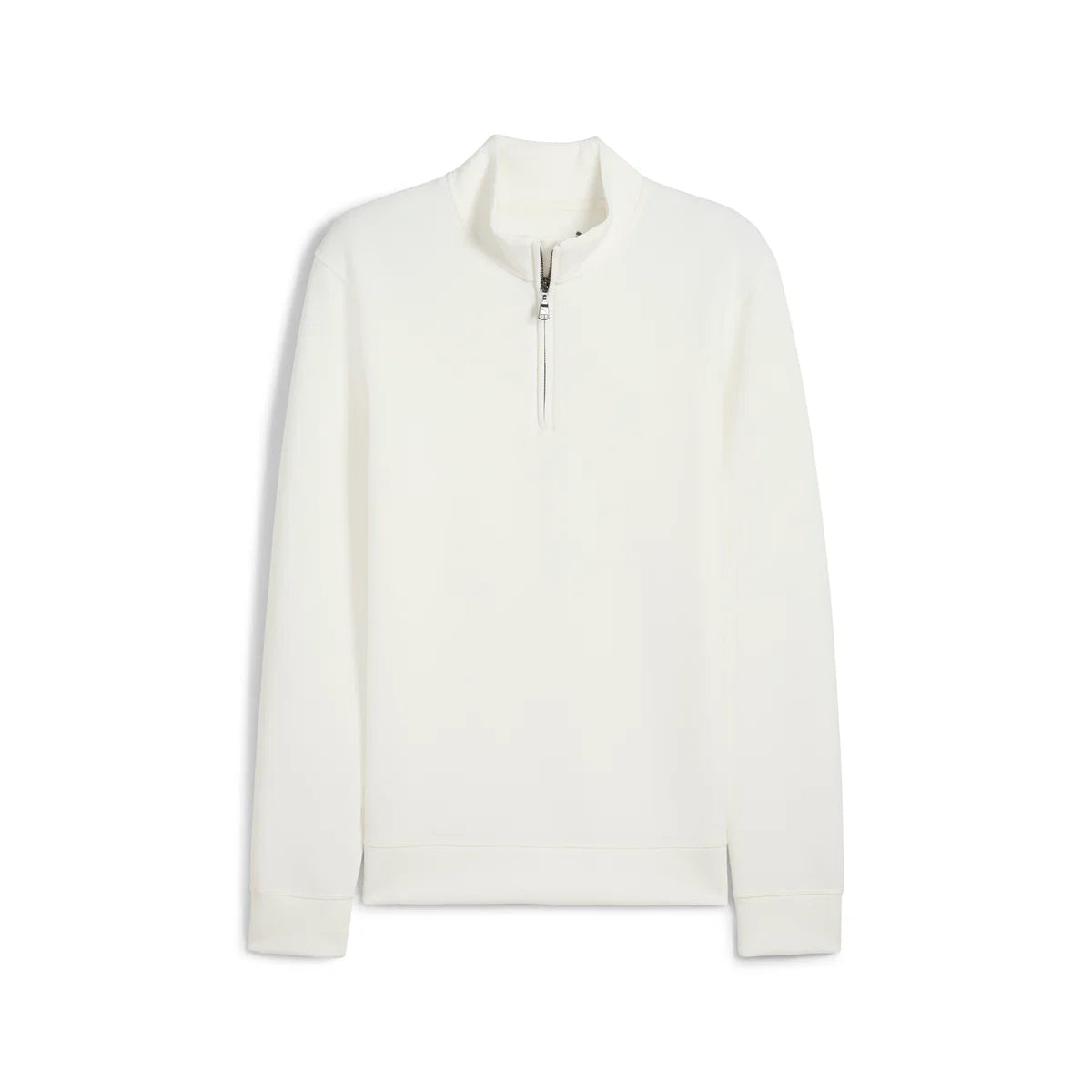 Puma Golf Men's Cloudspun Fleece Golf 1/4 Zip White Color.