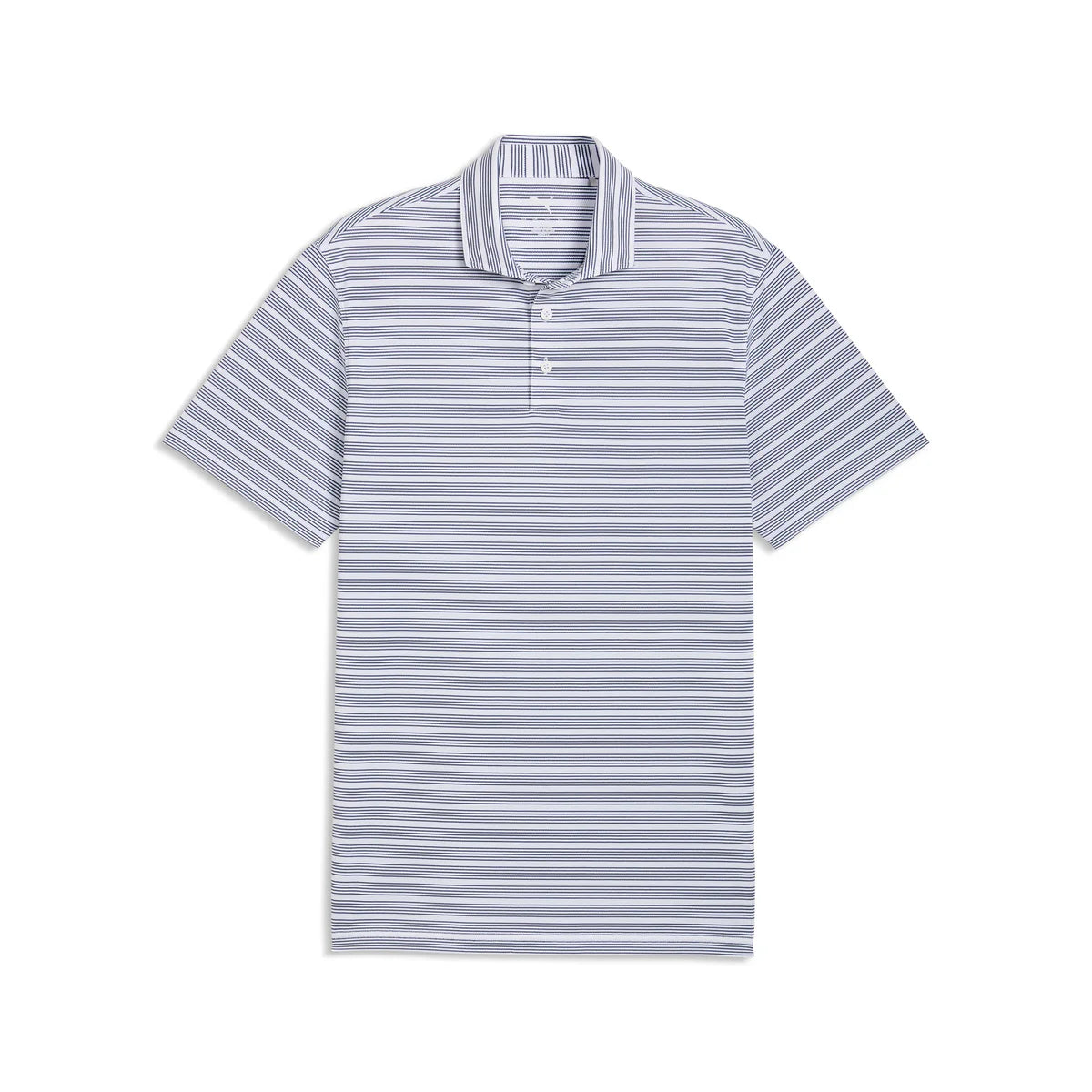 Puma Golf Men's Clubhouse Stripe Golf Polo