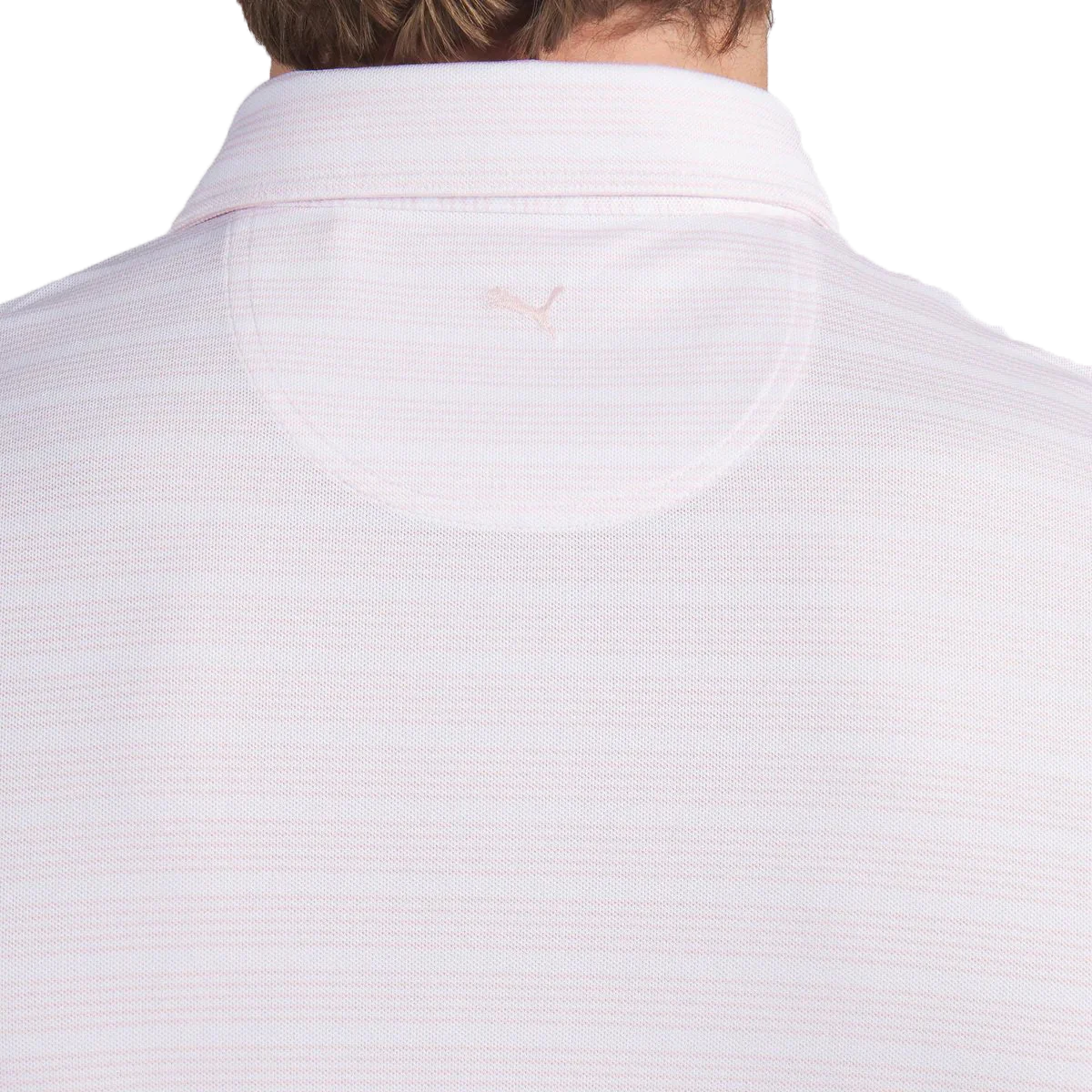 Puma Golf Men's Clubhouse Stripe Golf Polo
