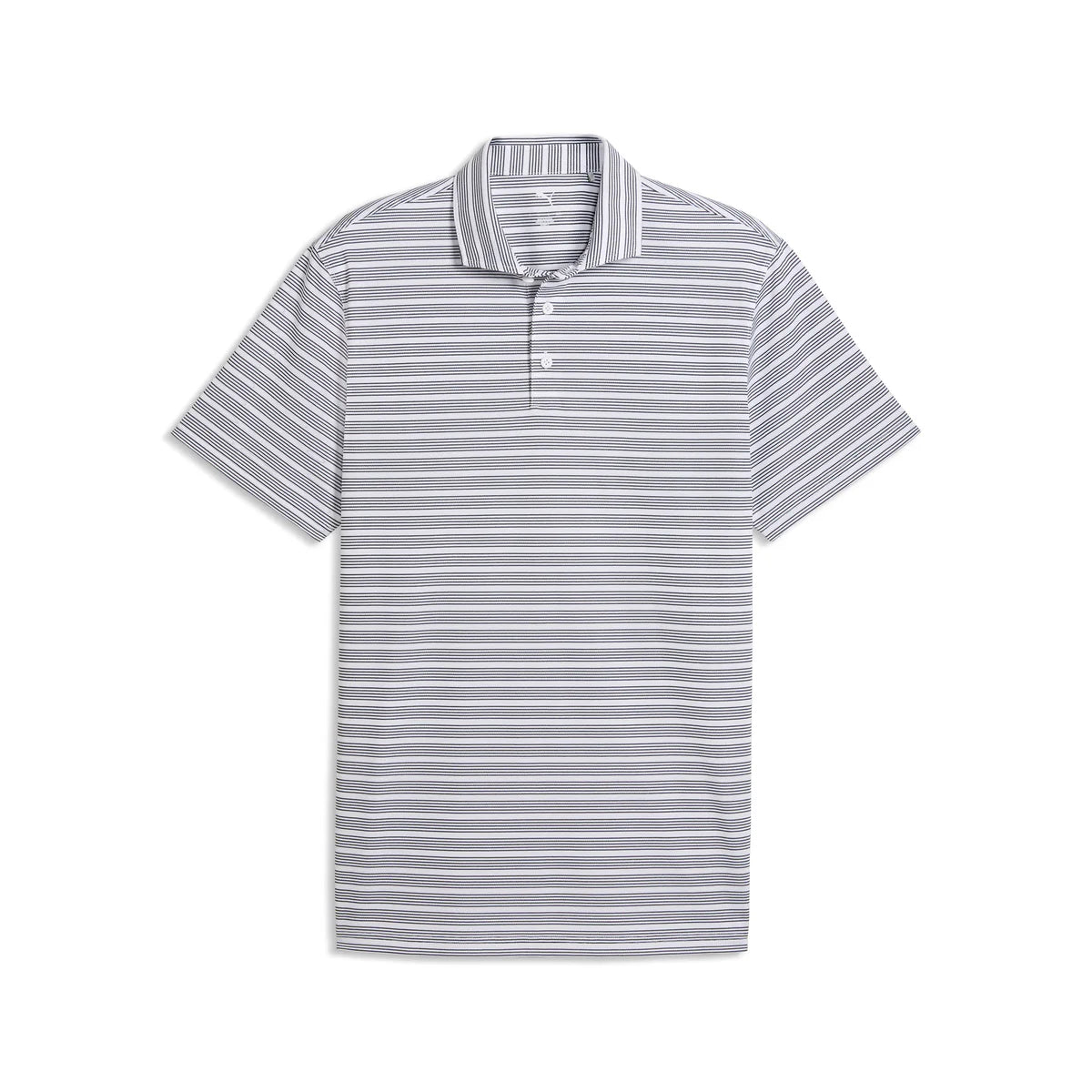 Puma Golf Men's Clubhouse Stripe Golf Polo