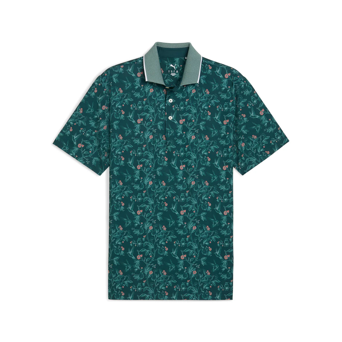 Puma Golf Men's MATTR Humming Polo Green Color
