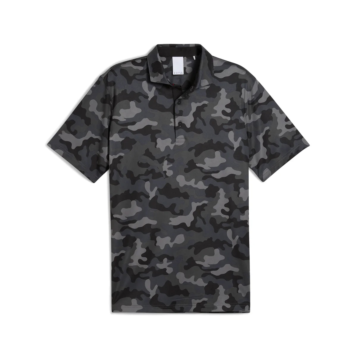 Puma Golf Men's Volition Camo Golf Polo Black Color.