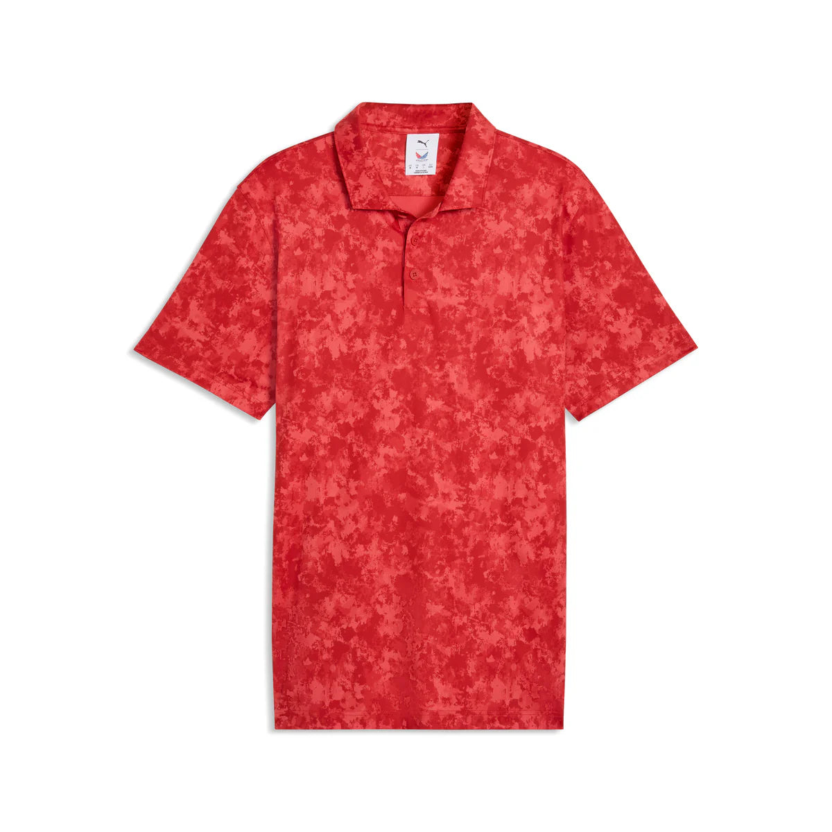 Puma Golf Men's Volition Camo Polo Red Color