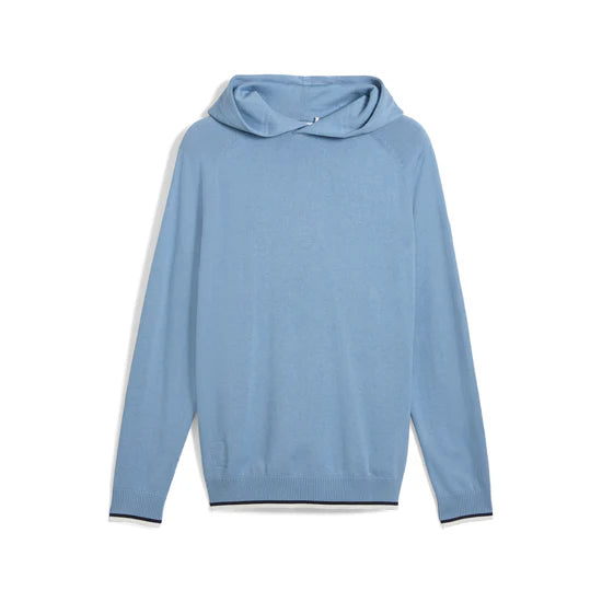 Puma Golf Puma X Ap Knit Hoodie Blue Color