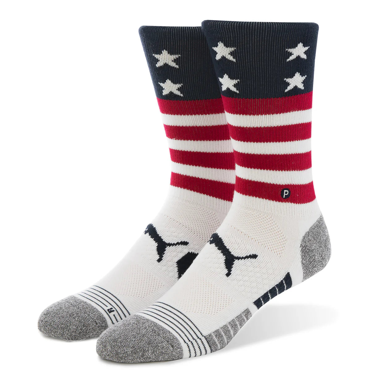 Puma Golf Unisex Tech Crew Golf Socks Navy color.